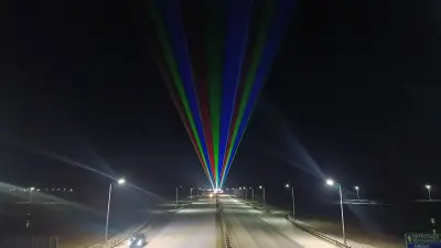 Лазерное оповещение внедряют на трассах Казахстана: полный список участков