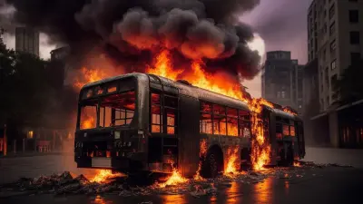 Шесть человек погибли при пожаре в автобусе в Швейцарии, полиция не исключает поджог