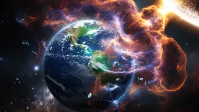 На Земле ожидается серия магнитных бурь