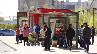 Девять автобусных остановок переименовали в Астане