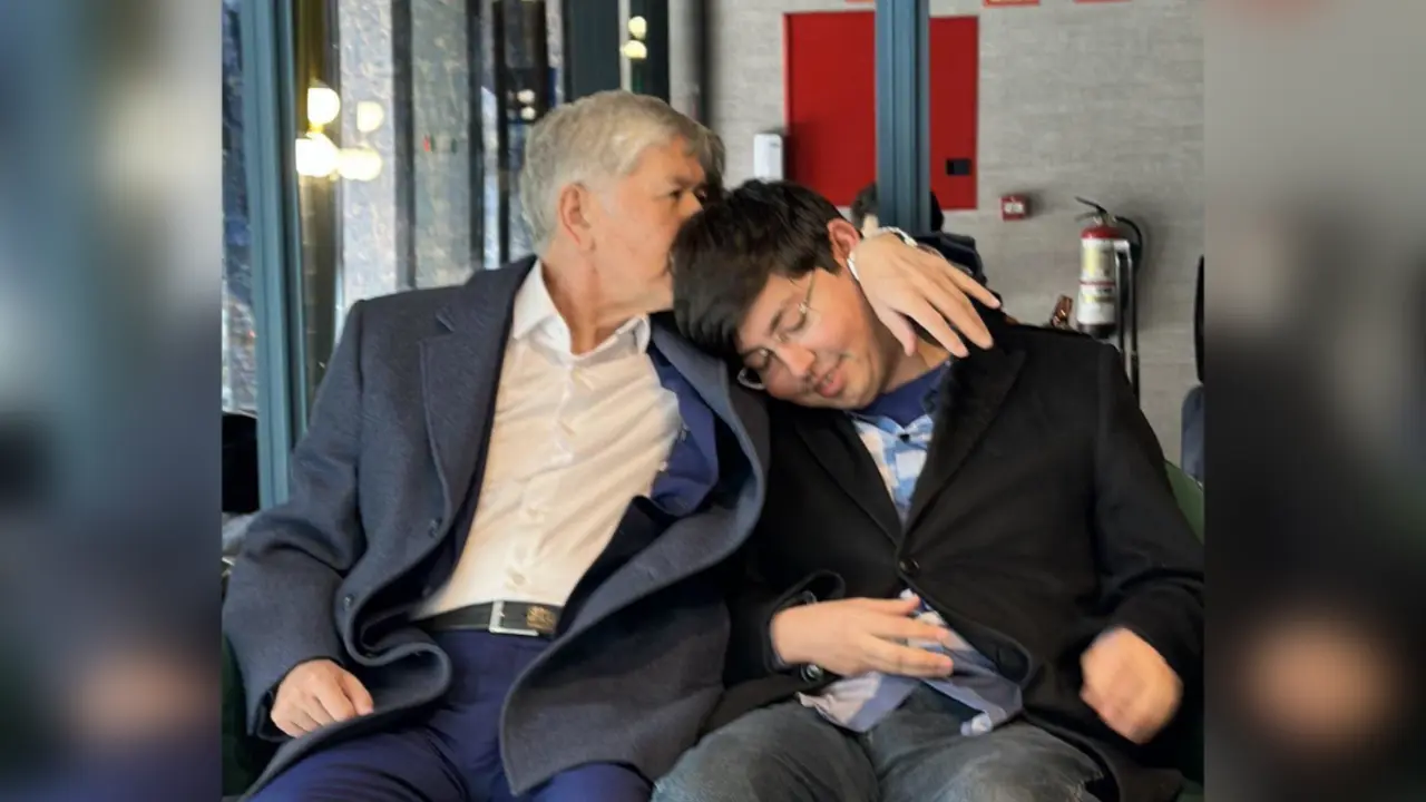 Алмазбек и Кадырбек Атамбаевы / Фото @kadyratambaev в Facebook