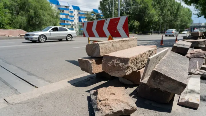 Проспект Абая частично перекрыли в Астане до 25 июля