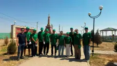 Туркестанская область: активная молодёжь Сарыагаша приняла участие в экологической акции
