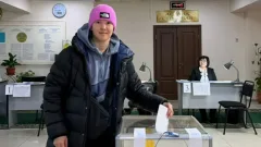 Бронзовый призёр Олимпийских игр в Париже Назым Кызайбай проголосовала на референдуме