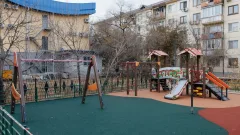 Бюджет народного участия: в Атырау строятся игровые и спортивные площадки 