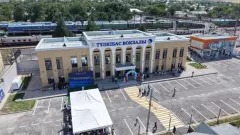 Новый вокзал "Түлкібас" ввели в эксплуатацию в Туркестанской области в рамках исполнения поручений президента