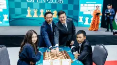 В Атырау продолжается международный шахматный турнир Atyrau Open 2026