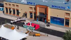 Түркістан: железнодорожный вокзал Арыс-2 открыт после масштабной модернизации