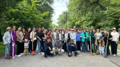 В Алматы на субботнике собрали свыше 900 кубометров мусора