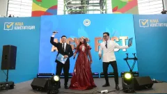 Более 5000 алматинцев поддержали референдум в рамках концерта ALGYS FEST