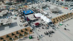 Атырауда Ұлттық спорт күніне орай 500-ге жуық спортшы алаңда бақ сынасты