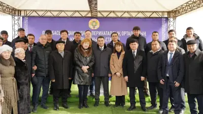 В Туркестанской области началось строительство перинатального центра на 200 мест