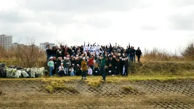 Более тысячи банкиров поддержали экологическую акцию "Таза Қазақстан" в Астане