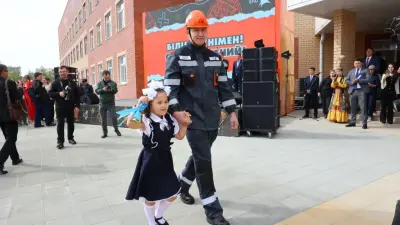 В Костанайской области открылась уникальная школа на 1200 мест