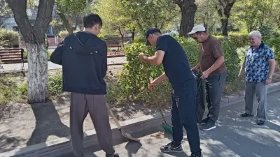 В области Ұлытау около 1000 коллективов приняли активное участие в республиканской акции "Таза Қазақстан"