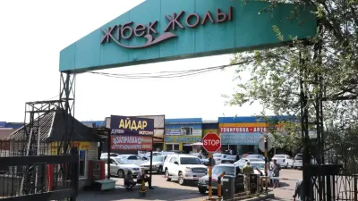 На территории рынка "Жібек Жолы" в Алматы снесут незаконные постройки