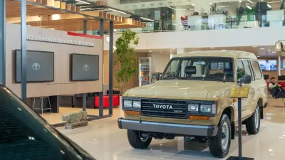 В Алматы завершили реконструкцию автоцентра "Тойота Алматы" и представили новый розничный концепт