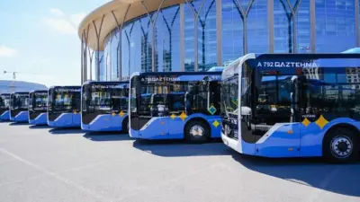Ещё 300 новых автобусов выйдут на линию в Астане