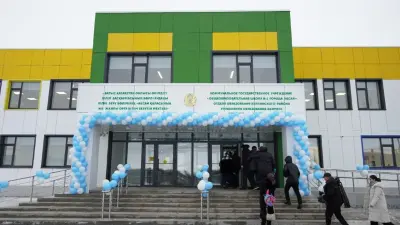 В городе Аксае ЗКО введена в эксплуатацию новая школа