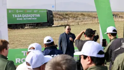 Маршрут чистоты и уважения к истории: стартовала road-эстафета Taza Qazaqstan