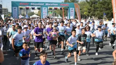Определены победители массового забега Shymkent Marathon 2025