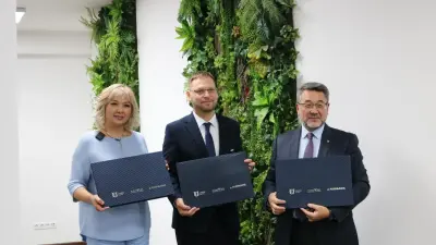 Нурбанк, Caspian University и Colvir Software Solutions заключили меморандум о сотрудничестве
