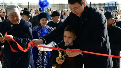 В селе Достык области Жетысу открыли школу в рамках нацпроекта "Келешек мектебі"