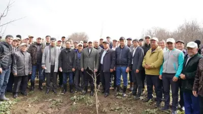 В Туркестанской области в День обновления прошла масштабная экологическая акция по очистке родников "Мөлдір бұлақ"