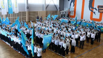 Около 1 тысячи молодых людей собрались на форуме в поддержку новой Конституции в Улытау