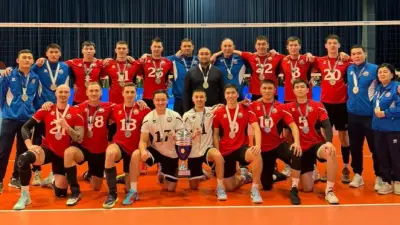 "Жетісу" волейбол командасы өз тарихында тұңғыш рет Қазақстан суперкубогын иеленді