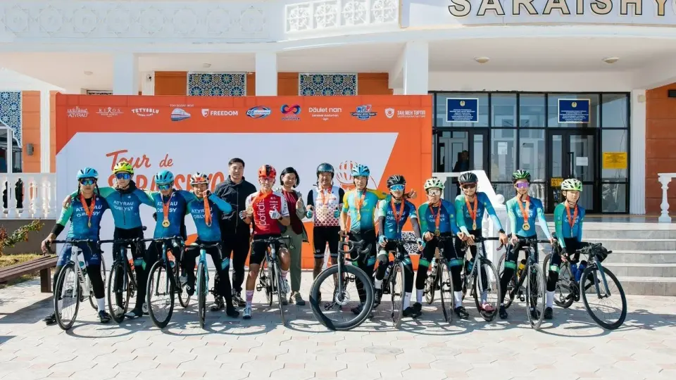 В Атырау прошёл велопробег "Tour de Saraishyq-2026"