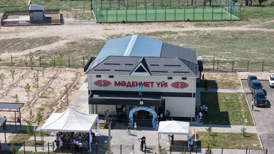 В Туркестанской области открыли два новых Дома культуры с библиотеками