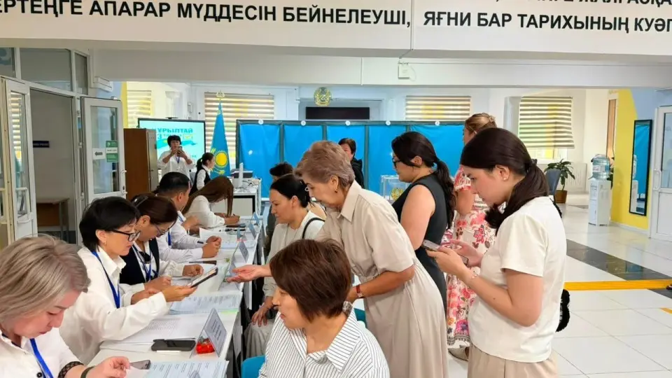 Более полумиллиона алматинцев проголосовали на выборах в Курылтай