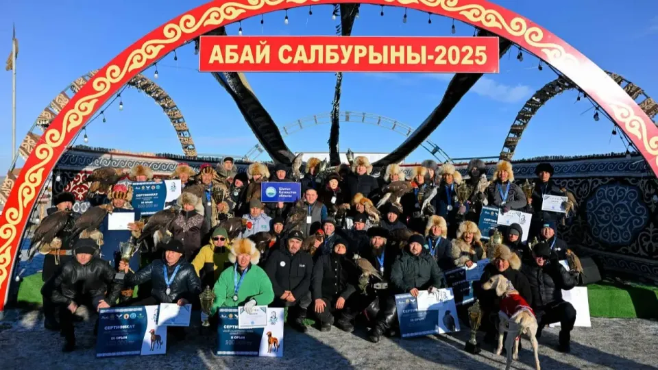 В области Абай состоялся республиканский турнир сокольников "Абай салбурыны – 2025"