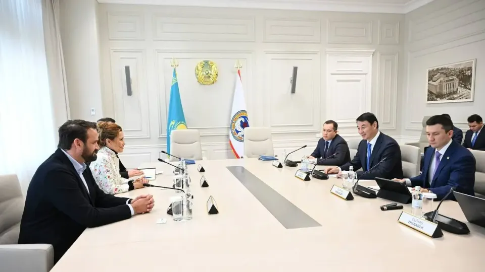 Алматы әкімі GITEX AI Central Asia & Caucasus Kazakhstan халықаралық көрмесінің ұйымдастырушыларымен кездесті