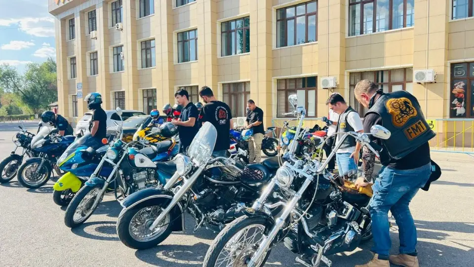 Голосование байкеров на выборах в Курултай