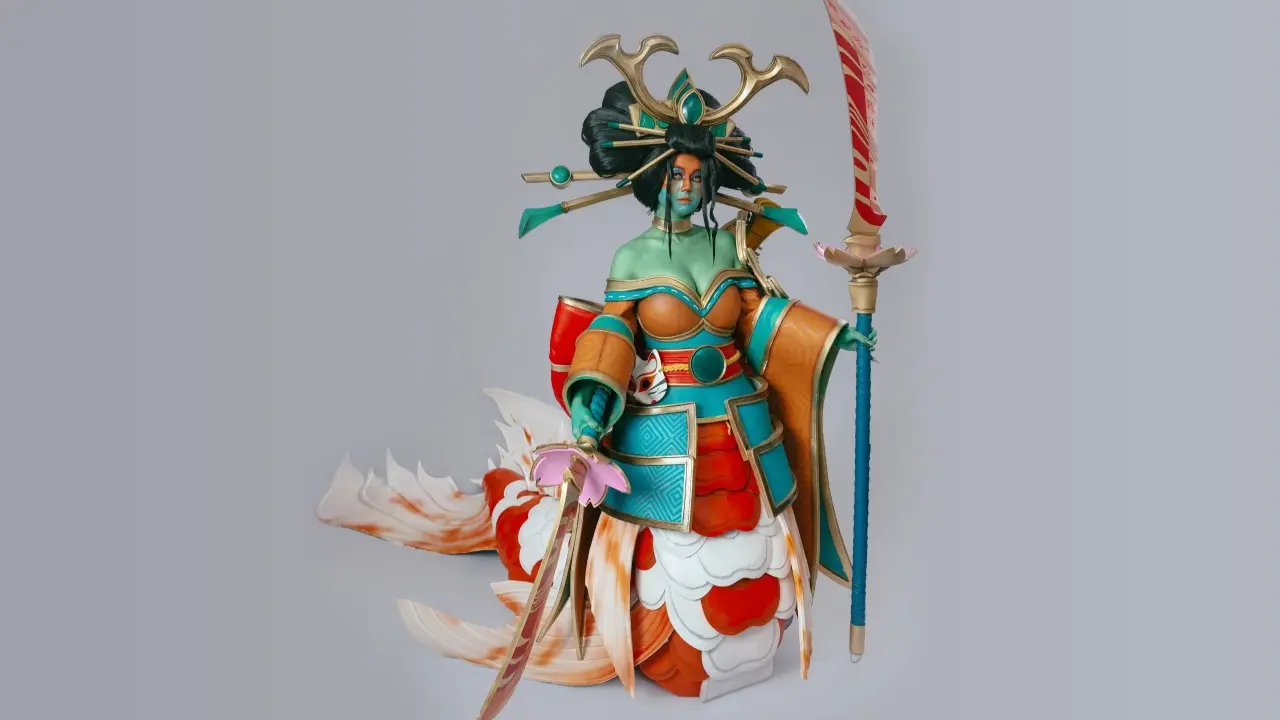 Эмилия Троценко в образе Naga Siren / Фото: Евгения Волкова