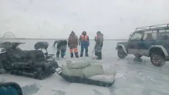 Шесть километров браконьерских сетей вытащили из озера Балхаш