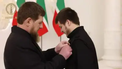 18-летний сын Рамзана Кадырова получил очередную награду