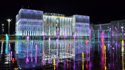Nur Otan: Түркістанда Орта Азияда теңдесі жоқ ғимараттар салынып жатыр