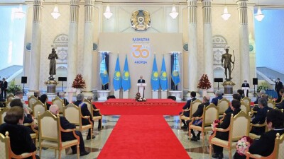 Алматыда Тәуелсіздіктің 30 жылдығына орай желтоқсан ұйымдарының өкілдері арнайы медальмен марапатталды