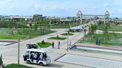 Nur Otan: В Туркестане строятся здания, которым нет равных в Центральной Азии