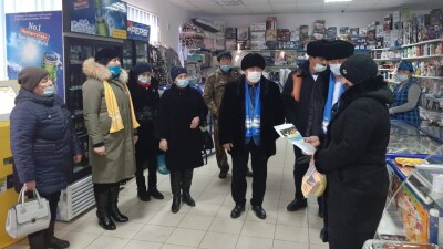 Nur Otan идет уверенно к победе