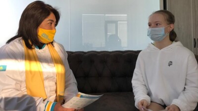 В Караганде спортивную молодёжь агитируют голосовать за Nur Otan