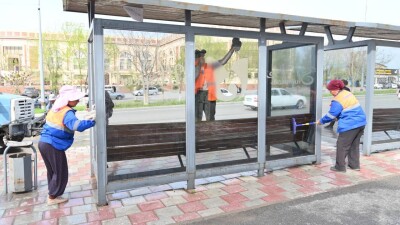 В Шымкенте проходит акция "Таза Қазақстан"