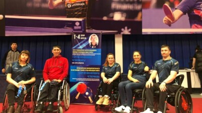 Сборная ВКО по паранастольному теннису стала призёром региональных соревнований