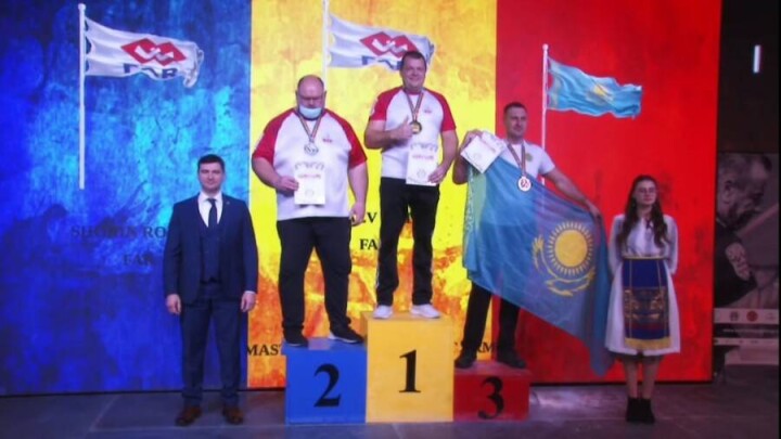 Горняк из Риддера стал бронзовым призером чемпионата мира по армрестлингу