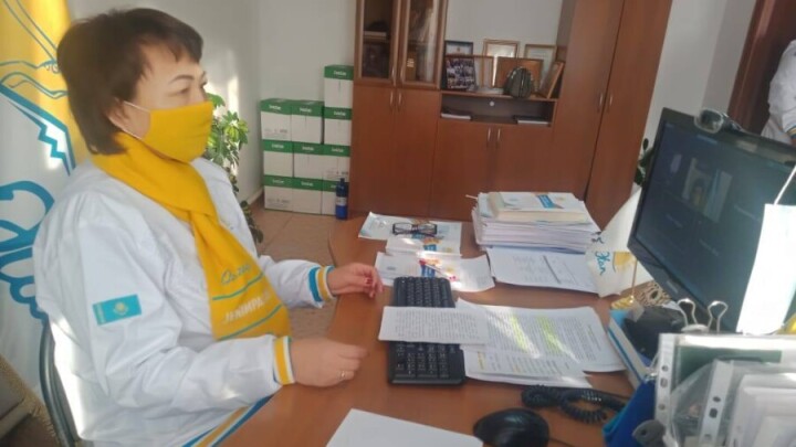 Nur Otan в Акжарском районе СКО планирует повысить заработную плату до 170 тысяч тенге
