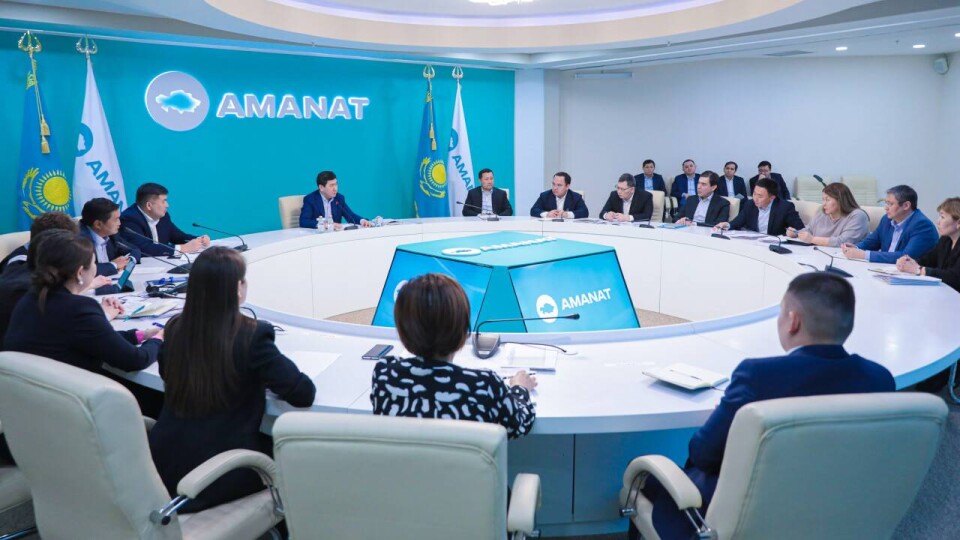 Ерлан Кошанов: У партии Amanat достаточно организационных и кадровых ресурсов