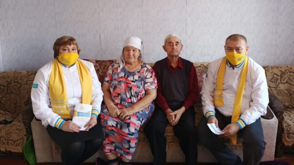 Nur Otan помогает многодетным матерям